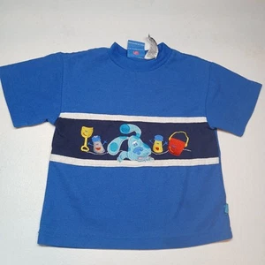 Blue's Clues And Friends Nickelodeon Size 6 Vintage Y2K Kids Tshirt - Picture 1 of 7