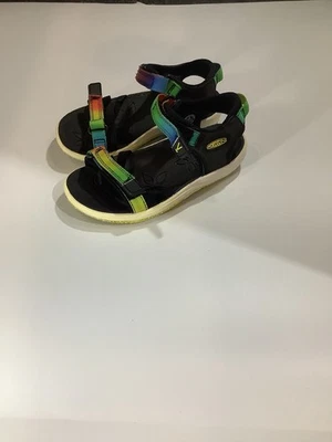 KEEN Verano Toddler Size 9 Open Toe Summer Sandal Black/Original Tie Dye 1024825 - Image 1 of 4
