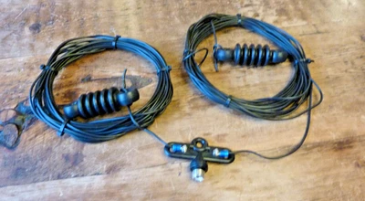 HAM RADIO Copper  wire  HF dipole with S023 centre , insulators  and  RG213 coax - image 1 of 4