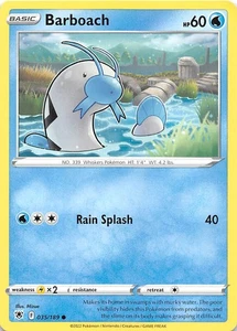 Barboach 035/189 SWSH10 Astral Radiance Pokemon 005945 - Picture 1 of 2