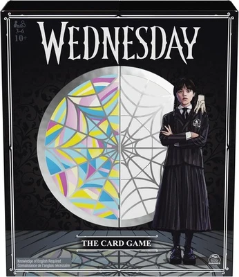 NETFLIX “Wednesday”Addams Family The Card Game From Spin Master Games 3-6 PL 10+ - Image 1 of 4