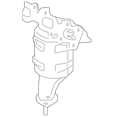 Ford Mnfd genuino con convertidor F2GZ-5G232-B Foto 1 de 4