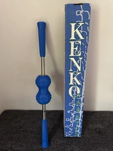Nikken Kenko Creator Back Roller Ball-Bearings Massager RARE BLUE Pain Relief🆕 - Picture 1 of 4