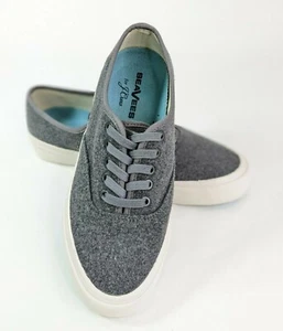 Zapatillas deportivas de lana Seavees J Crew Legend para mujer en gris jaspeado talla 8 - Imagen 1 de 8