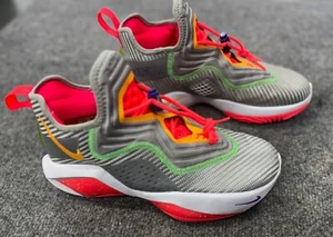 Lebron Soldier 14 Tune Hare Space Jam Shoes CK6024001 Smoke Orange Pulse US 7 - Picture 1 of 5