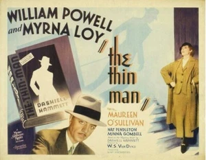 THE THIN MAN FILMPLAKAT William Powell RAR VINTAGE 2 - Bild 1 von 1