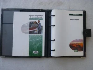 AS NEW, UNUSED OWNERS MANUAL FOR LAND ROVER DISCOVERY MK 1 - YEARS 1989- 1998 - Picture 1 of 1