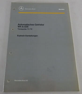 Manual de Taller Mercedes-Benz Transporter T1+T2 Autom. Caja de Cambios W4A 028 - Imagen 1 de 2