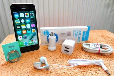 Apple iPhone 5c 16GB Bianco 4 Pollici l con XXL EXTRAS l iOS LTE GPS Retina H... - Immagine 1 di 4
