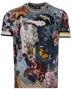 T-shirt Dolce & Gabbana D&G Luxury Geisha nuova - Foto 1 di 2