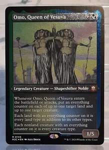 Omo, Queen of Vesuva (V.5) - Mythic/Foil Etched -Commander: Modern Horizons 3 NM - Bild 1 von 2