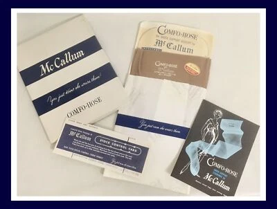 Medias de Colección McCallum COMFO-MANGUERA - CHAMPÁN EX LARGO 10 1/2-11-11 1/2" XL - EN CAJA Foto 1 de 4