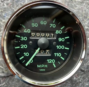 Porsche 356 pre A VDO Tacho mph Ausführung Meilentacho Stempel 12.54 - Bild 1 von 5
