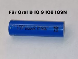 Li-IOn Batería para Oral B IO 9 IO9 3,7V 1500mAh Oral Series IO7 IO8 IO9 IO10 - Imagen 1 de 1