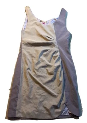 Vestido YOANA BARASCHI TALLA 4 Sin Mangas Marrón Tostado Mezcla de Algodón Hasta la Rodilla Foto 1 de 4