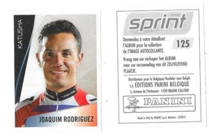 Vignette N°125 - Sprint 2013 - Edition Belge - Joaquim Rodriguez - Picture 1 of 1