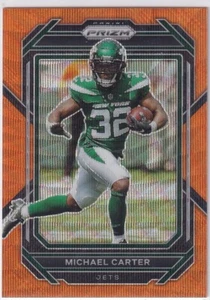Panini Prizm 2021 Karte No. 226 Michael Carter Orange Wave 32/60 Jersey Number - Bild 1 von 2