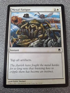 Magic the Gathering 3 Karten Lot e600 Metal Fatigue Darksteel 3 Exemplare - Bild 1 von 3