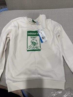 Kid's Vintage Adidas Disney Kermit the Frog Sweatshirt size Youth S - Image 1 of 4