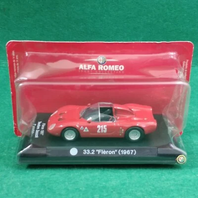1/43 Modellino Collezione ALFA ROMEO 33/2 33.2 Flèron 1967 FLERON T. ZECCOLI '67 - Immagine 1 di 4