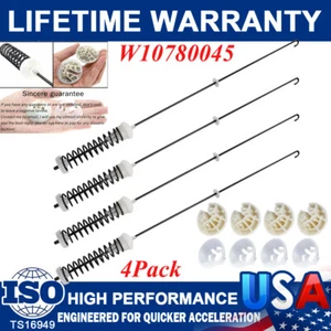 W10780045 Waschmaschine Aufhängungsstab Kit für Whirlpool Kenmore NTW4516FW2 WTW4816FW2 - Bild 1 von 20