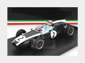 1:43 BRUMM Cooper F1 T53 #2 British Gp 1960 Mclaren With Driver Figure R299-CH - Foto 1 di 2