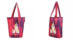 Walt Disney World Castle Starbucks® Tote Bag fold as pouch 4 3/4'' x 5 1/2'' NEW - Picture 1 of 1