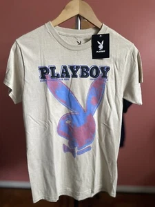 Andy Warhol Playboy T-Shirt, Herren Größe Small, neu mit Etikett - Bild 1 von 3