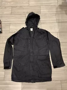 Black SAS Army Issue Black Rip Stop Combat Tactical Smock Jacket 190/96 Tall - Picture 1 of 6