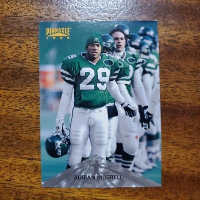1996 Pinnacle Premium Stock New York Jets Football Card #138 Adrian Murrell - Image 1 of 2
