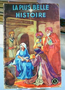 LA PLUS BELLE HISTOIRE N°1, ABBÉ G. COURTOIS, COLLECTION BELLES HISTOIRES - Picture 1 of 11