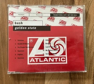 Bush Golden State CD Germany Atlantic 2001 promo Gavin Rossdale - Picture 1 of 2