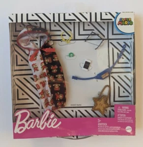 Barbie Nintendo Super Mario Fashion Outfit Kleid Zubehör Neu in OVP Mattel 2020 - Bild 1 von 5