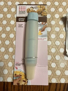 Sweet Creations by Good Cook Silicone Pastry Brush with Plunger - Picture 1 of 6