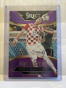 2015-16 Panini Select Mario Mandzukic #67 Purple Prizm #/99 Croatia - Picture 1 of 2