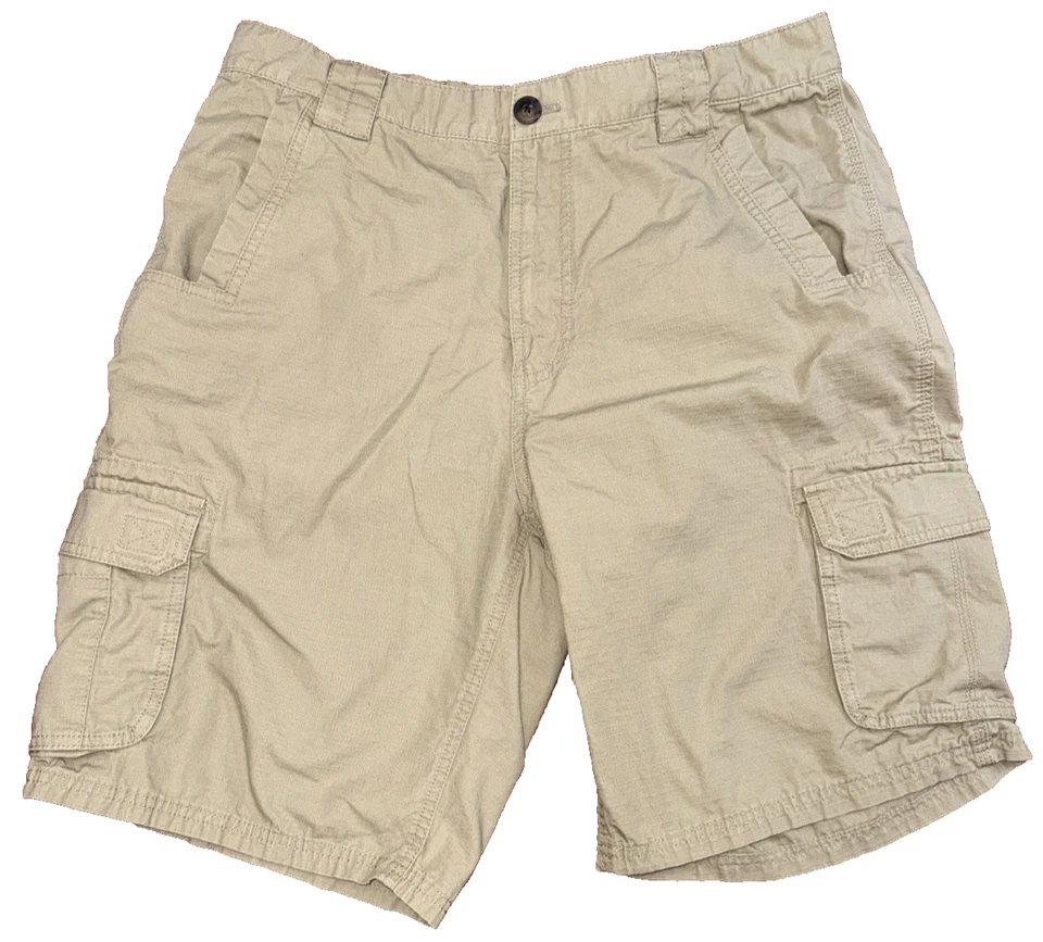 Pantalones Cortos Schmidt Para Hombre 38 Ropa de Trabajo Carga Tostado Caqui Rip Stop Grunge Gorpcore Y2K Foto 1 de 4