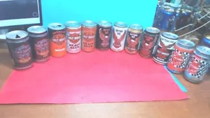 Vintage--12- Harley Davidson Beer Cans - Daytona Bike Week 1984--1995-very nice - Picture 1 of 8