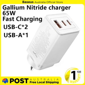 Baseus 20W USB Type-C Fast Charger PD Power Compact Lightweight GaN5 Pro - Picture 1 of 13