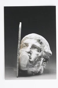 AUGUSTE RODIN: " Head of the Thinker ", limitierte Kunst-Postkarte - Bild 1 von 2