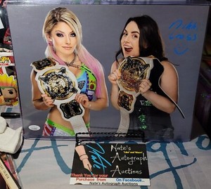 Nikki Cross WWE authentic hand signed autographed 11x14 photo JSA (No Card)