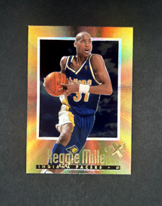1996-97 E-X2000 EX-2000 Reggie Miller *STUNNING 90's card* PACERS NBA HOF