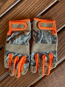 BOSS REALTREE GLOVES YOUTH LARGE 1 PAIR NEW WITHOUT TAGS ITEM #812 - Picture 1 of 5