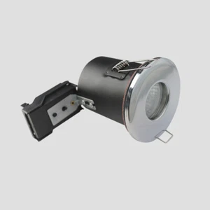 Recessed Fire Rated LED GU10 Down light Ceiling Spot Light Fitting Downlighters - Picture 1 of 14