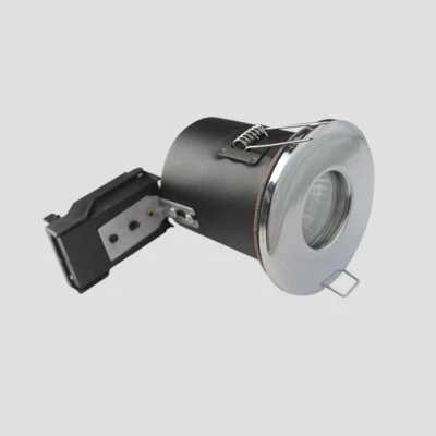 Recessed Fire Rated LED GU10 Down light Ceiling Spot Light Fitting Downlighters - Image 1 of 4