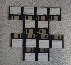 LOTUS 123 1-2-3 Release 1.0A 3.5" Floppy Disks - Program Vintage - Picture 1 of 3