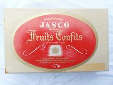 Vintage Jasco J A Sharwood Wooden Fruits Confits Box (empty)