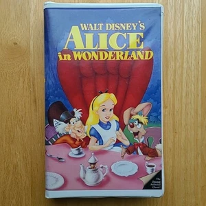 Walt Disney Alice in Wonderland VHS Black Diamond Classics - Picture 1 of 3