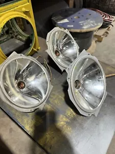 3 Crouse Hinds Traffic Light Signal Glass Reflectors. all original glass - Picture 1 of 3