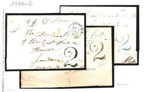 GB IRLANDA QV Fundas {3} Drogheda UPP HANDSTRUCK *2* Diferentes Colores J186a - Imagen 1 de 7