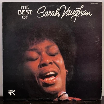 SARAH VAUGHAN - The Best Of (1983) - 12" Vinyl Record LP - VG+ - Image 1 of 3